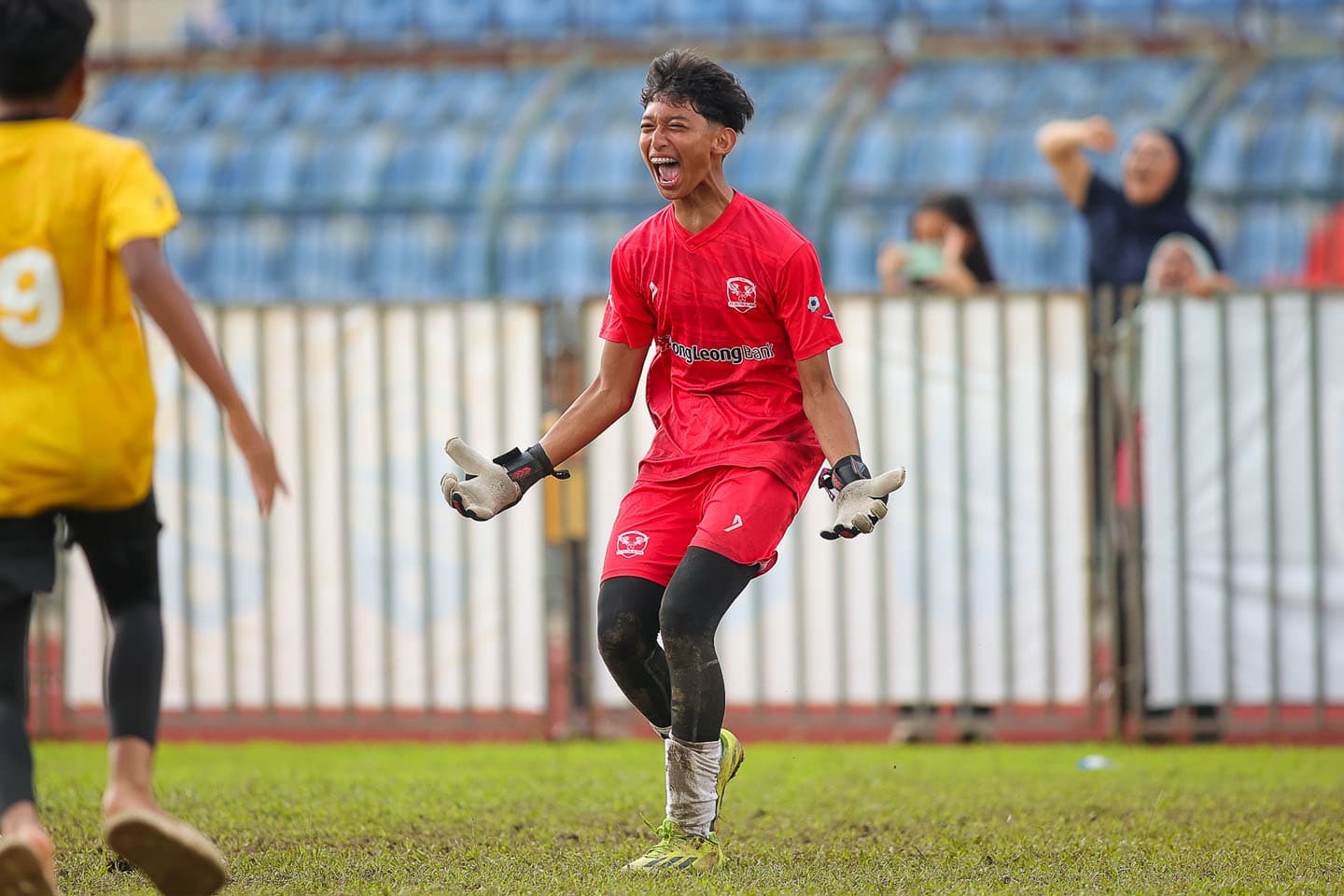 FC Setia Alam players celebrating